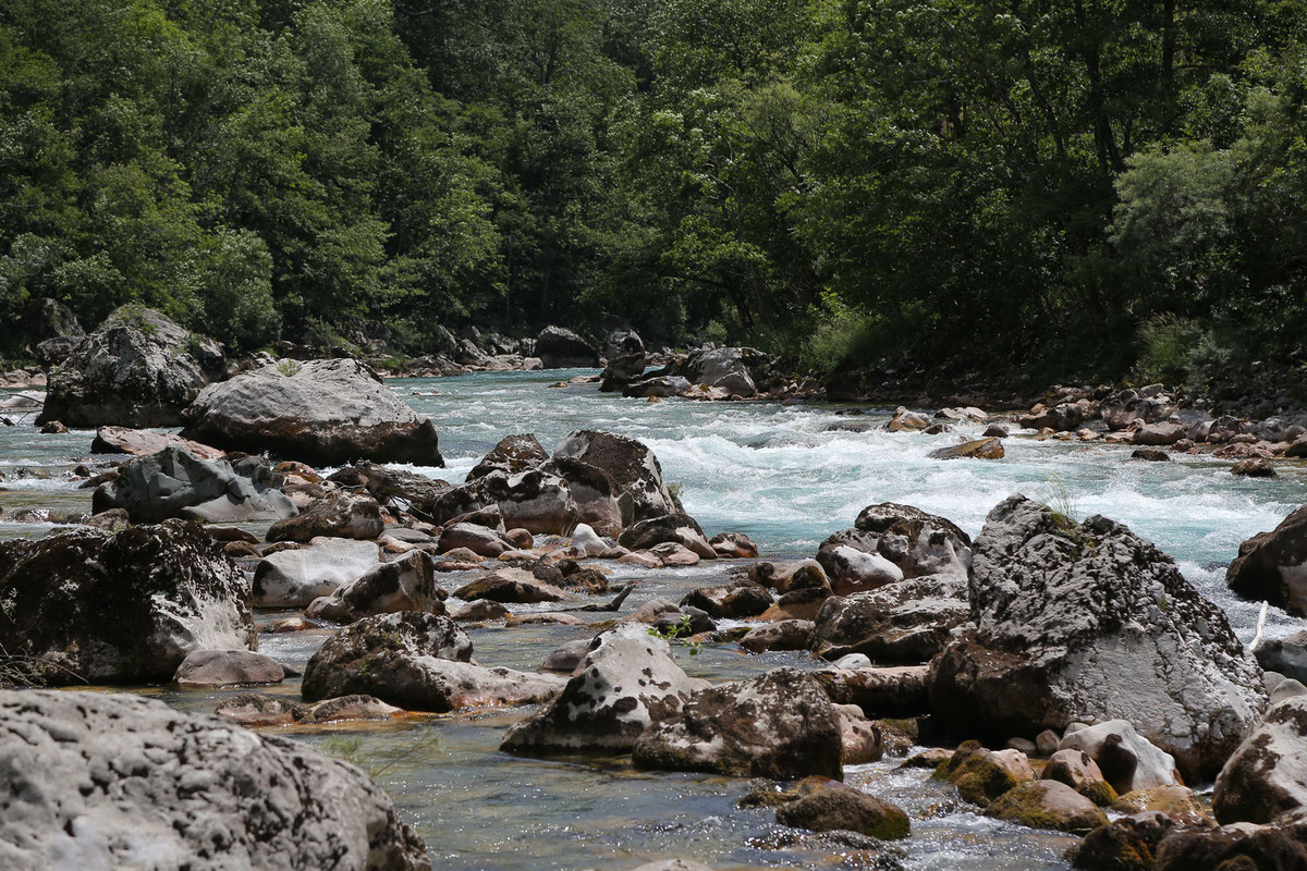 Tara - buk Varda, jedan od slapova tokom niskog vodostaja